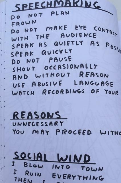 David Shrigley OBE (b1968) ‘Fully Coherent Plan: For A New and Better Society’, Edition, - 9