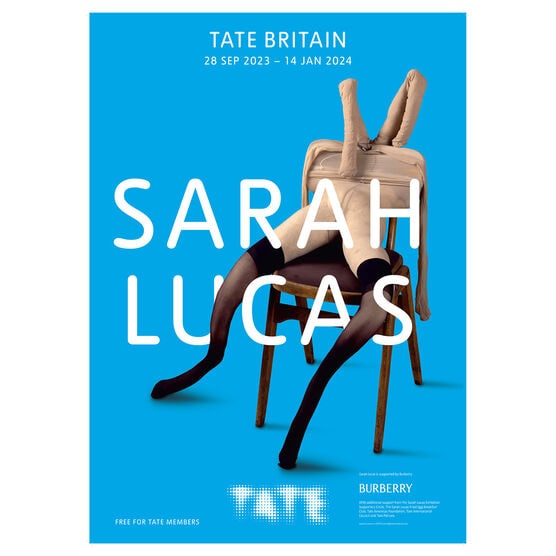 Sarah Lucas (b 1962) Offset Lithograph of (Bunny, 1997) At Happy Gas Exhibition, Discontinued, 20...: Title: Sarah Lucas (b 1962) Offset Lithograph of (Bunny, 1997) At Happy Gas Exhibition, Discontinued, 2023 Description: Sarah Lucas (b 1962) Offset Lithograph of (Bunny, 1997) from, Happy Gas