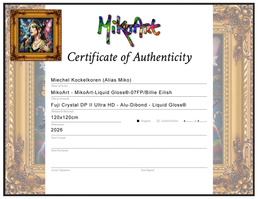 MikoArt - Epoxy Liquid Gloss - 07FP/Billie Eilish - 3
