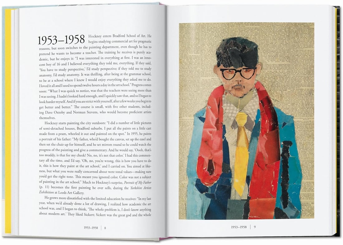 David Hockney (b1937-2026) ‘A Chronology’ Anniversary Edition, Hard-Cover, 2025 - 7