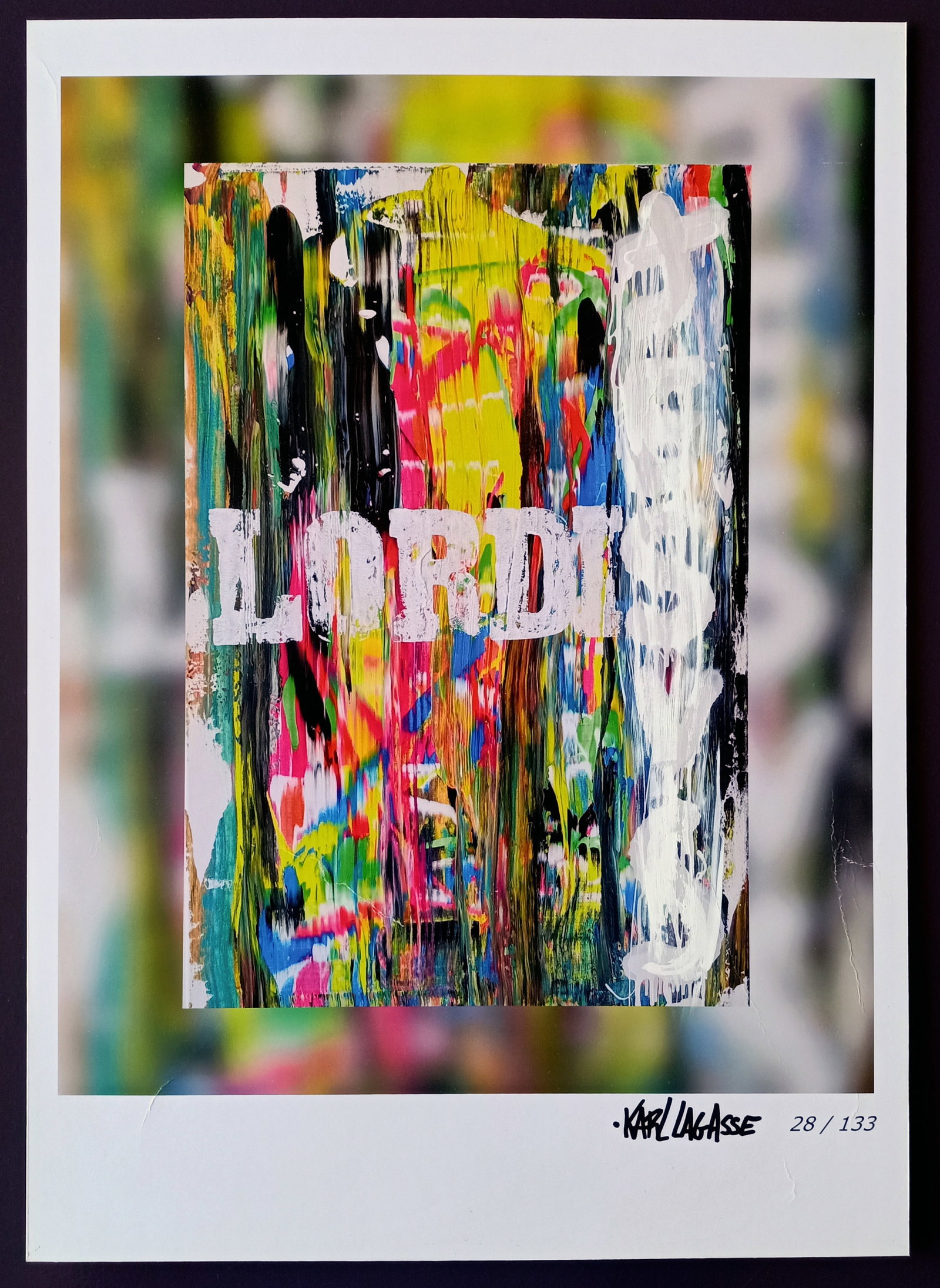 Karl Lagasse "Jesus Is Lord" LE 28/133 Signed w/COA (#0423): Title: Karl Lagasse "Jesus Is Lord" LE 28/133 Signed w/COA (#0423) Description: Karl Lagasse " Jesus is Lord " LE 28/133 Signed w/COA (#0423) Lithograph, monotype - Hand signed - Limited Editio