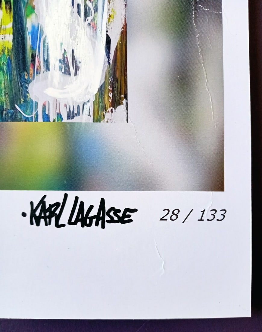 Karl Lagasse "Jesus Is Lord" LE 28/133 Signed w/COA (#0423) - 3