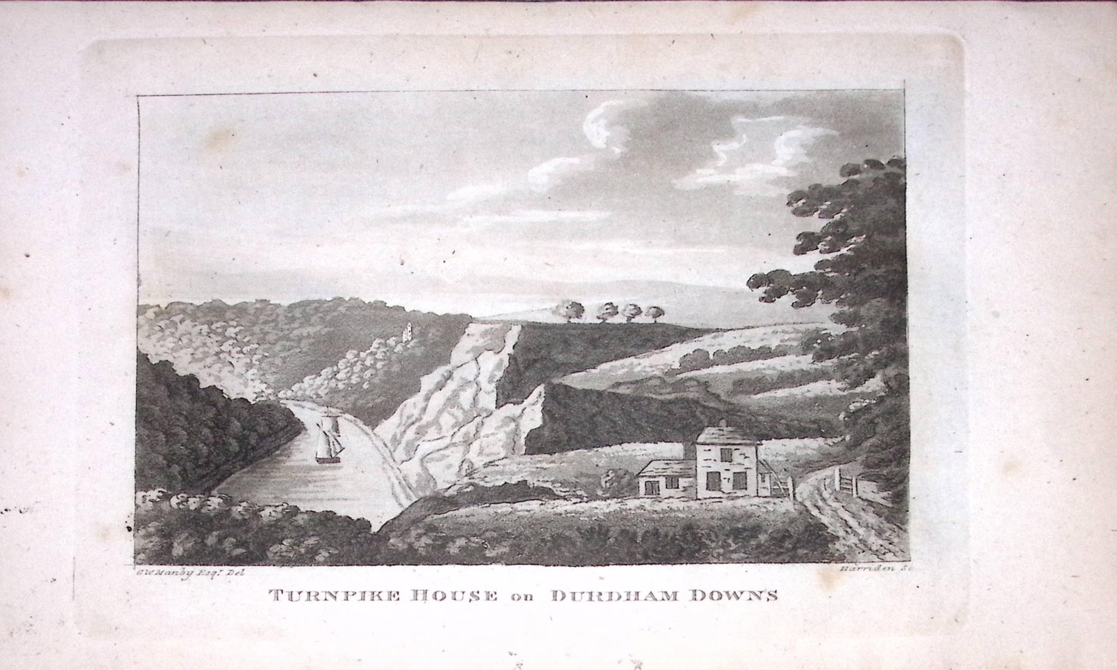 Turnpike House 224 Years-Old Historic and Picturesque Clifton Bristol Print-3. (1 of 2)