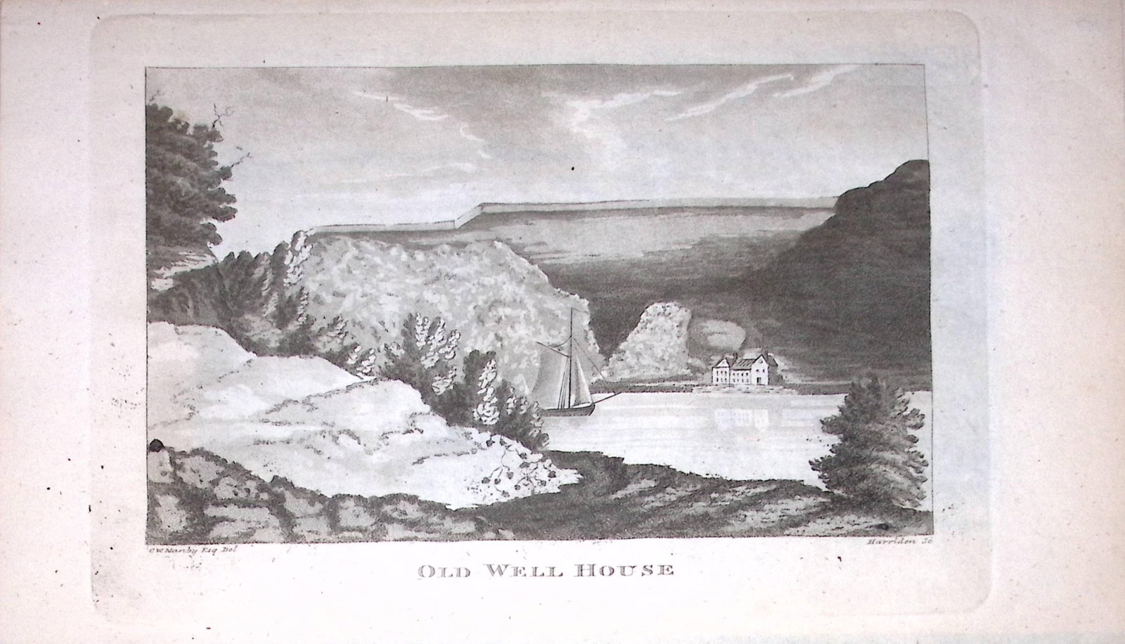 Old Well House 224 Years-Old Historic and Picturesque Clifton Bristol Print-8. (1 of 2)
