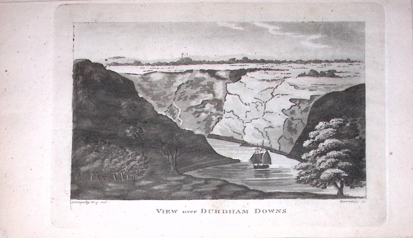 Durdham Downs 224 Years-Old Historic and Picturesque Clifton Bristol Print-7. (1 of 2)