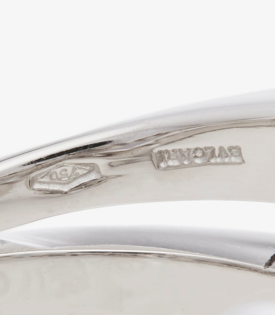 Bulgari Diamond Set 18ct White Gold Lucéa Ring - 7