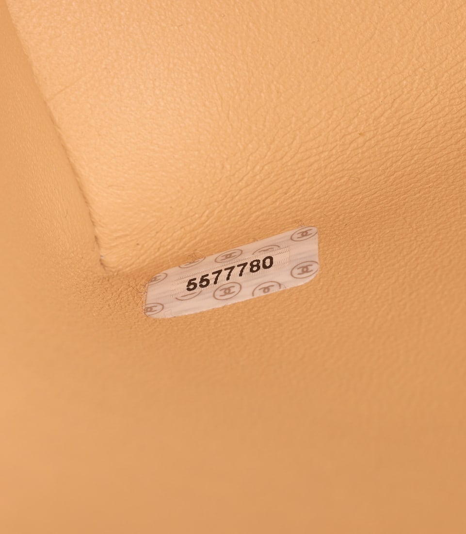 Chanel Beige Caviar Leather Vintage Classic Kelly - 9