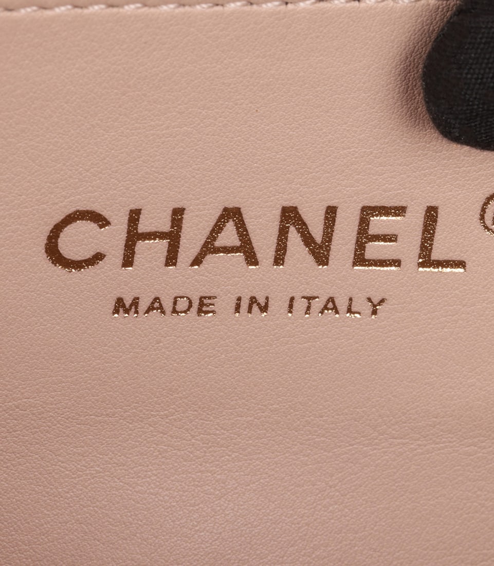 Chanel Burgundy Lizard Leather & Dusky Pink Quilted Lambskin Large Perfect Edge Classic Single Fl... - 11