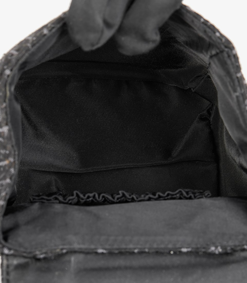 Christian Dior Black Oblique Monogram Canvas & Calfskin Leather Vintage Top Handle Box Bag - 11