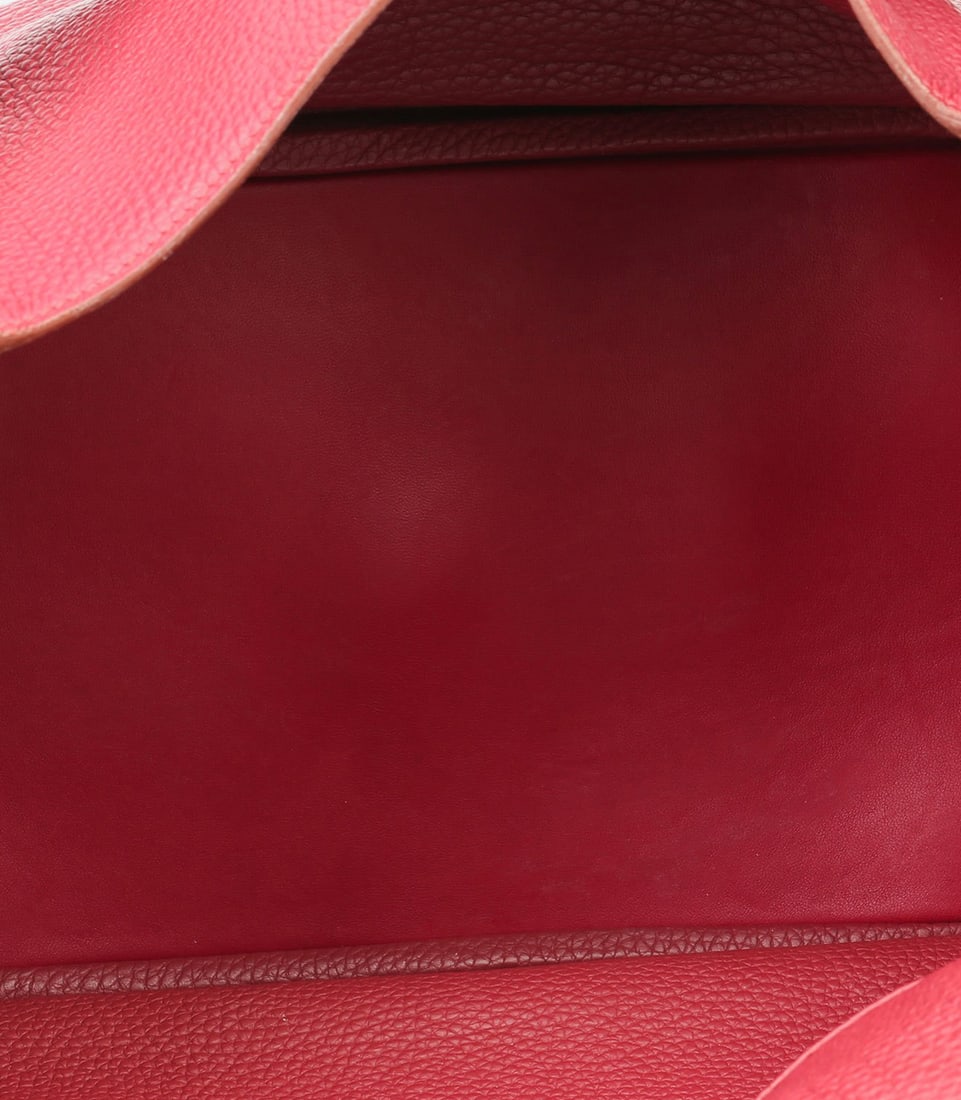 Hermès Rubis Clemence Leather Lindy 34cm - 10