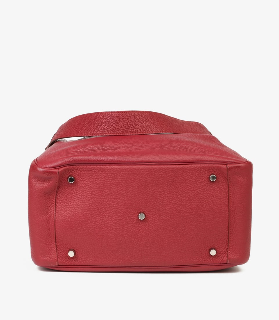 Hermès Rubis Clemence Leather Lindy 34cm - 6