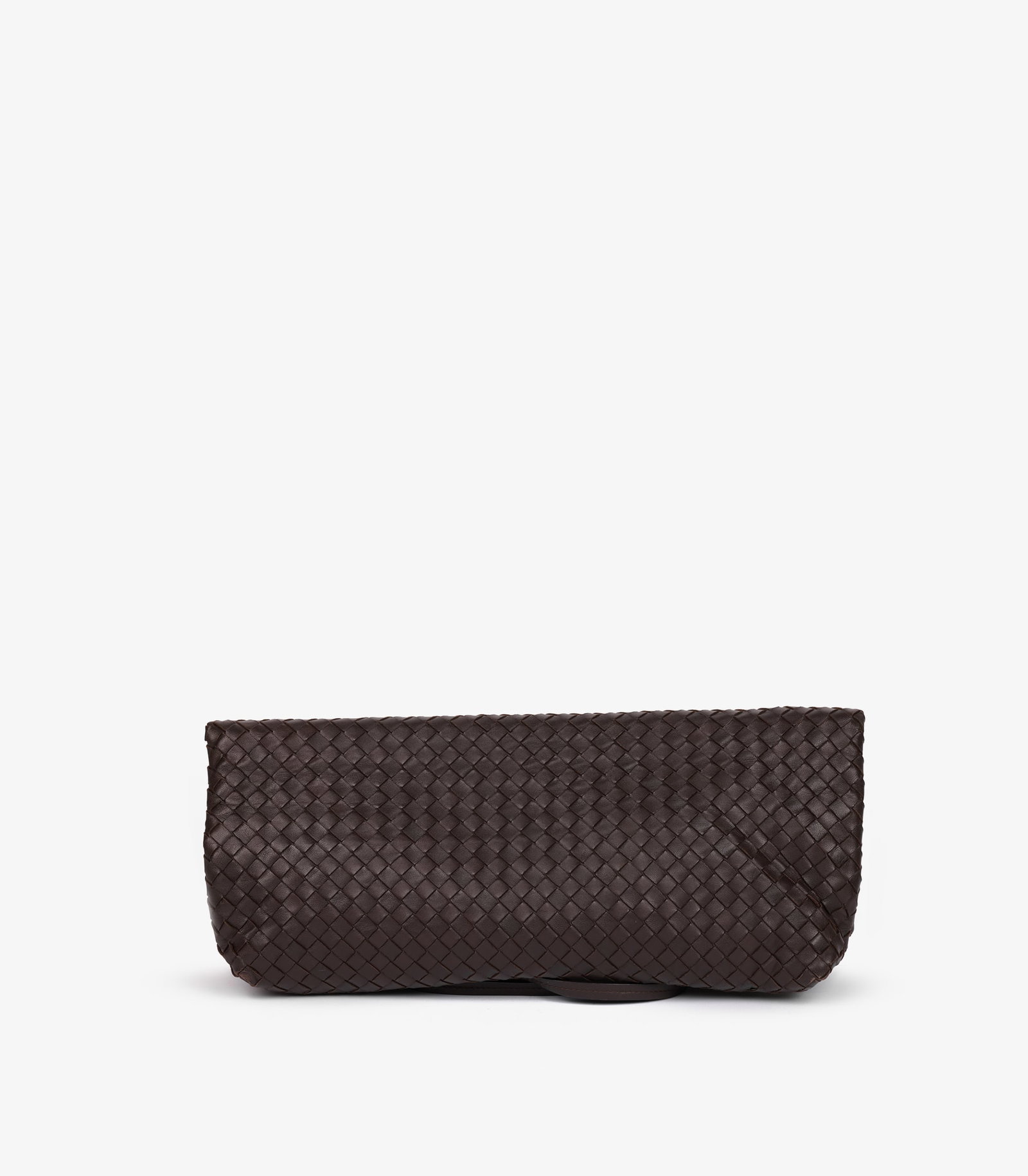 Bottega Veneta Brown Woven Calfskin Leather Intrecciato Tote - 4