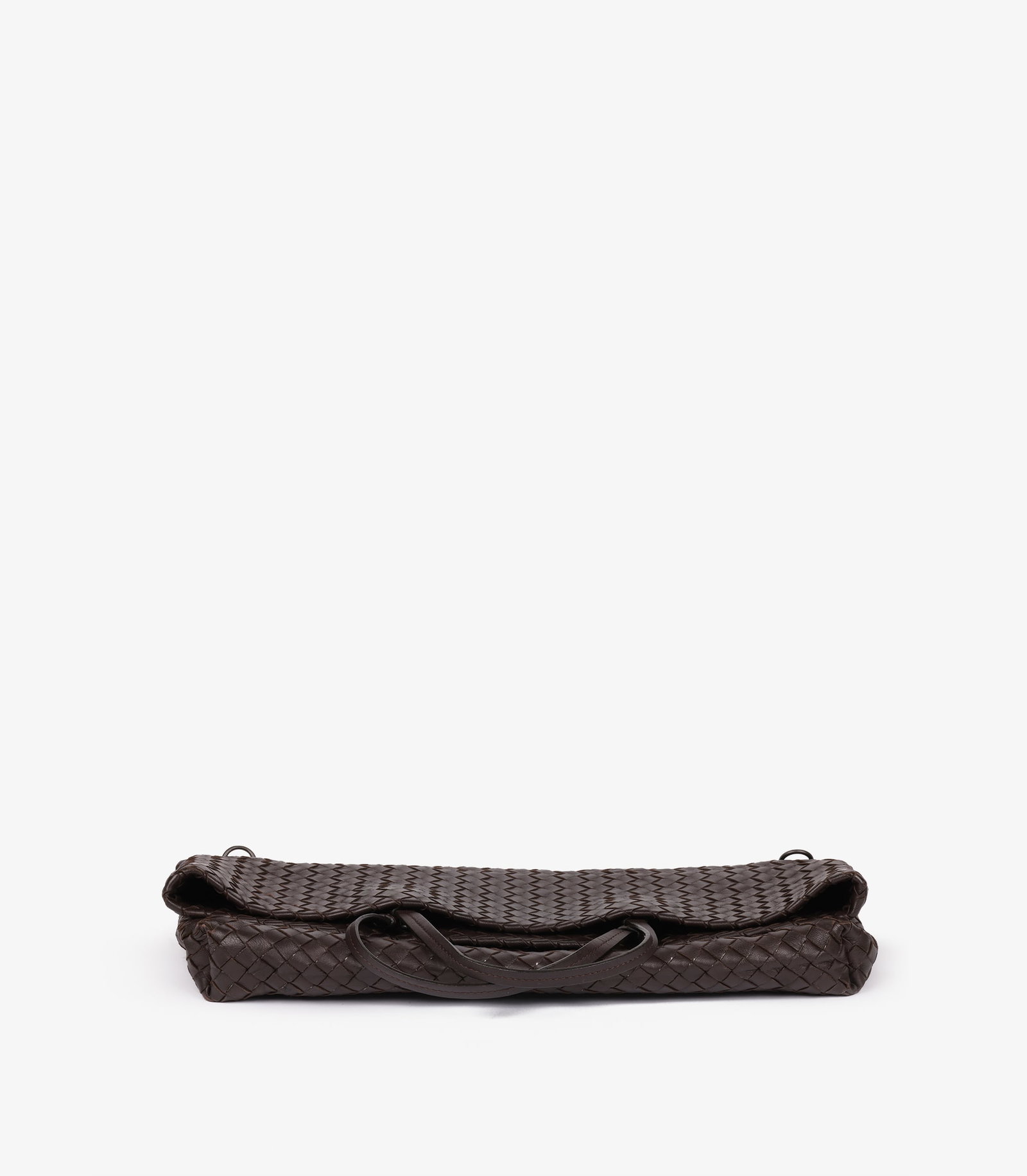 Bottega Veneta Brown Woven Calfskin Leather Intrecciato Tote - 7