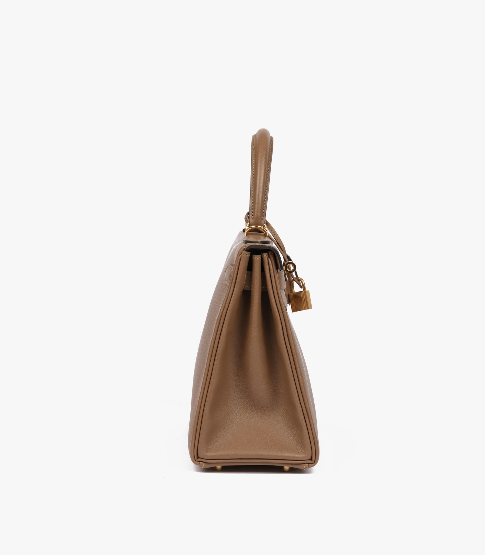 Hermès Beige de Weimar Evercolour Leather Kelly 28cm Retourne - 4