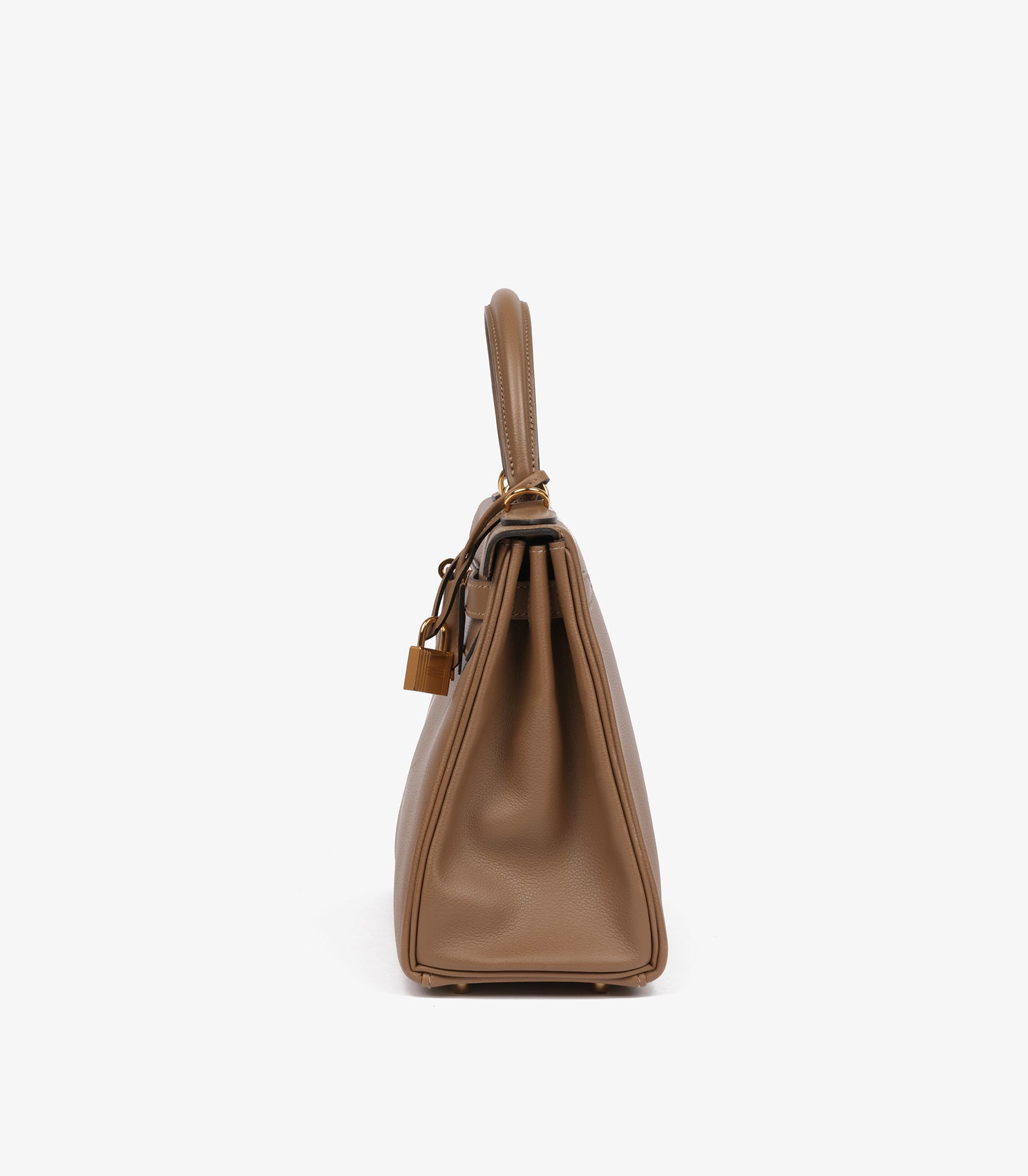 Hermès Beige de Weimar Evercolour Leather Kelly 28cm Retourne - 6