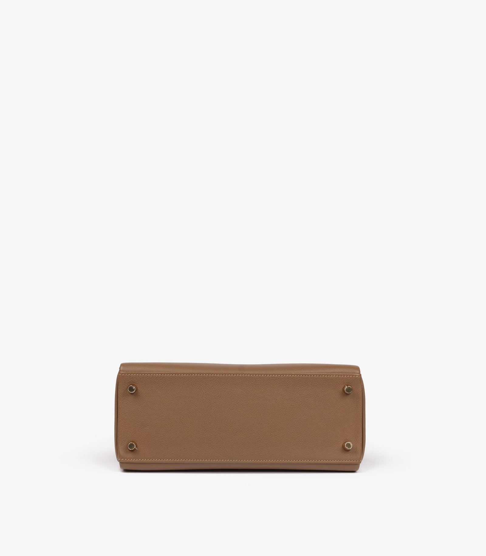 Hermès Beige de Weimar Evercolour Leather Kelly 28cm Retourne - 7