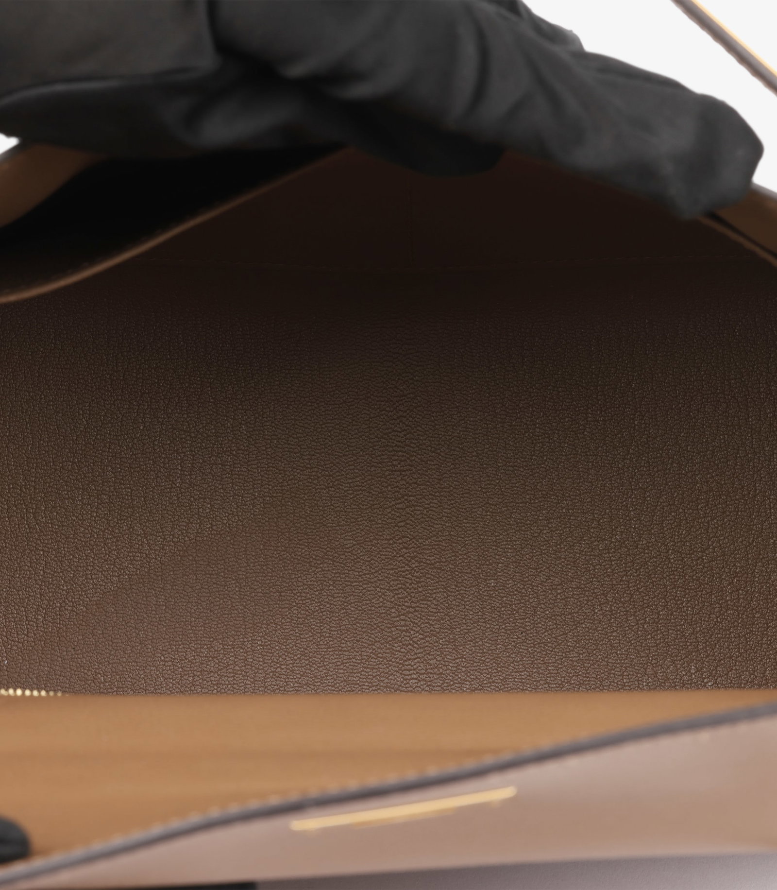 Hermès Beige de Weimar Evercolour Leather Kelly 28cm Retourne - 9