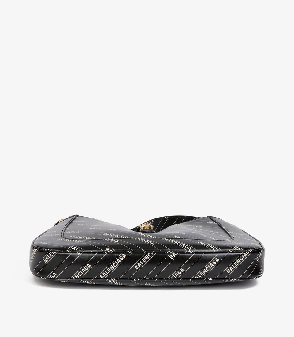 Gucci x Balenciaga Black Calfskin Leather The Hacker Project Small 1961 Jackie - 6