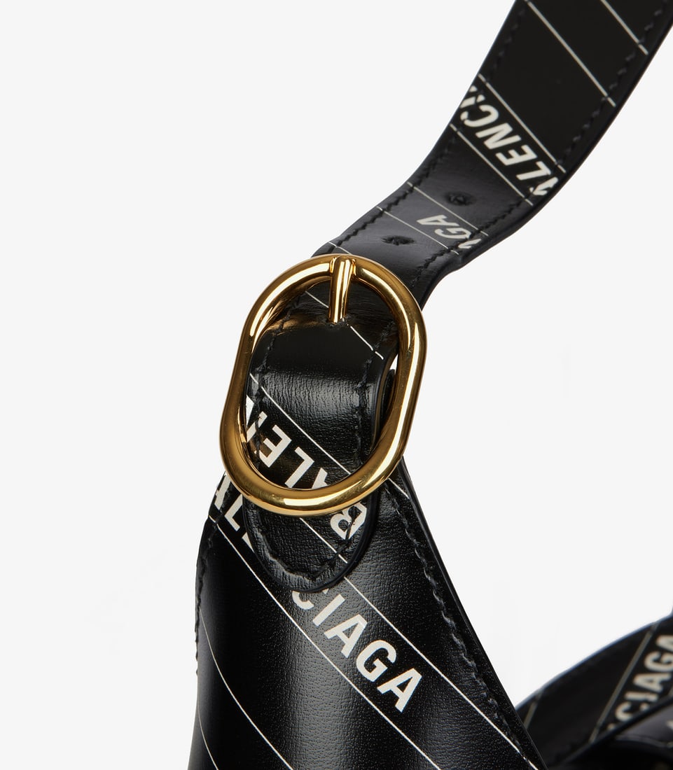 Gucci x Balenciaga Black Calfskin Leather The Hacker Project Small 1961 Jackie - 8
