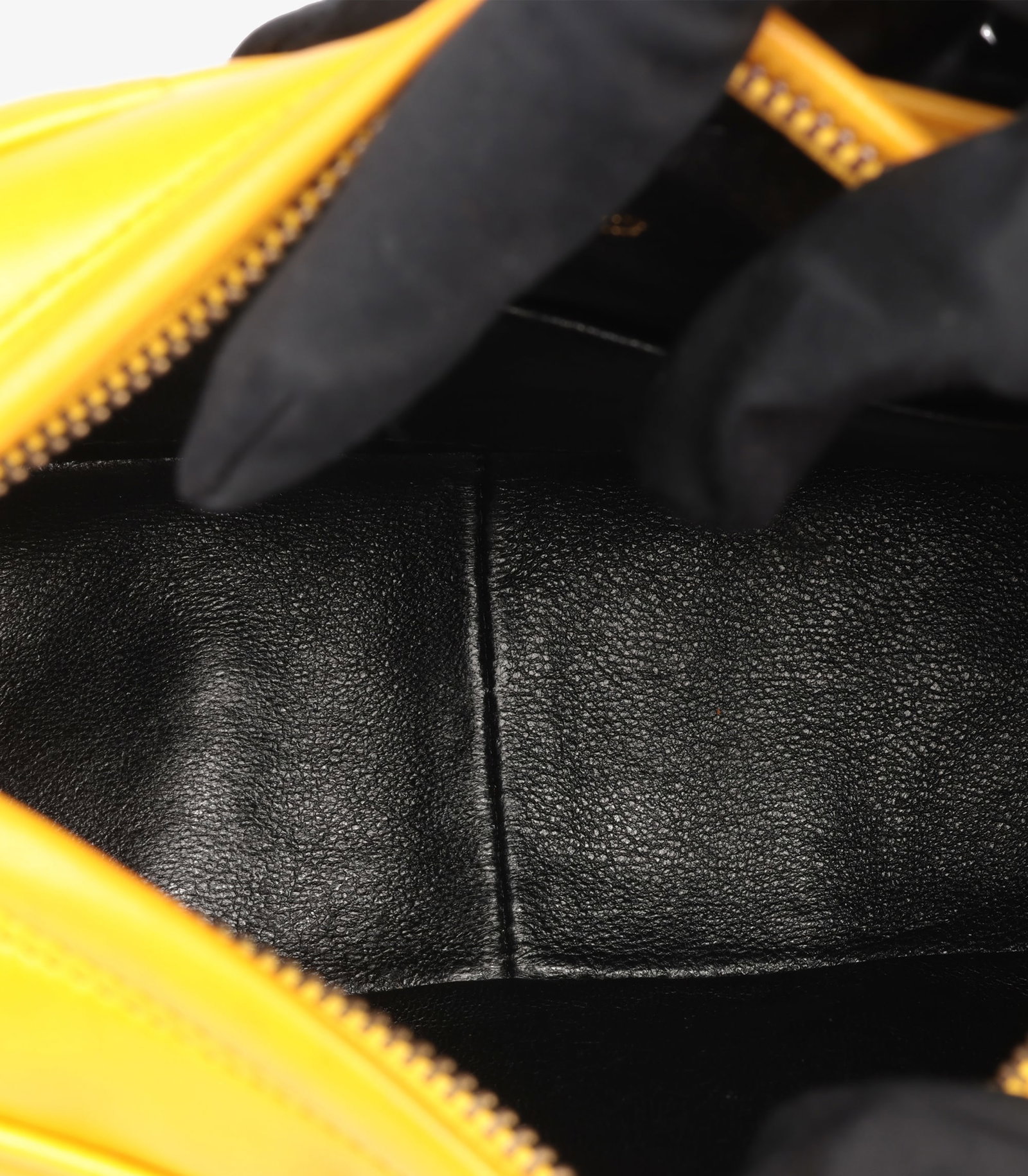 Chanel Yellow Quilted Lambskin Vintage Mini Camera Bag - 9