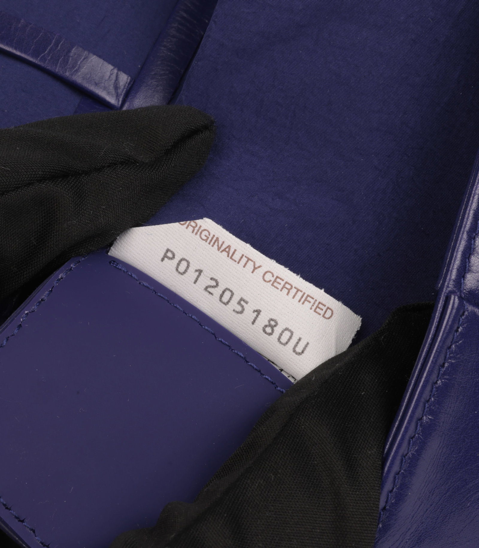 Bottega Veneta Purple Shiny Aged Maxi Intrecciato Woven Calfskin Leather Candy Cassette - 9