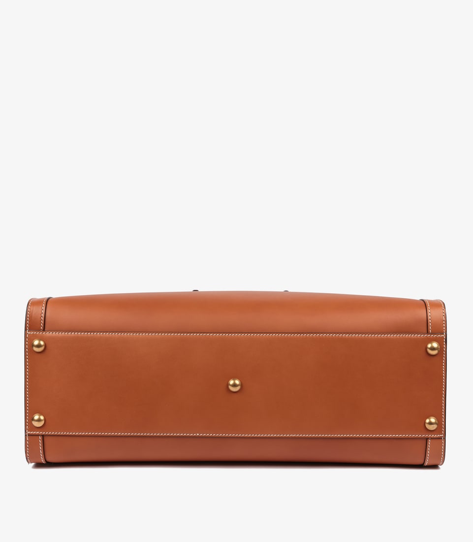 Gucci Brown Calfskin Leather Maxi Diana - 7