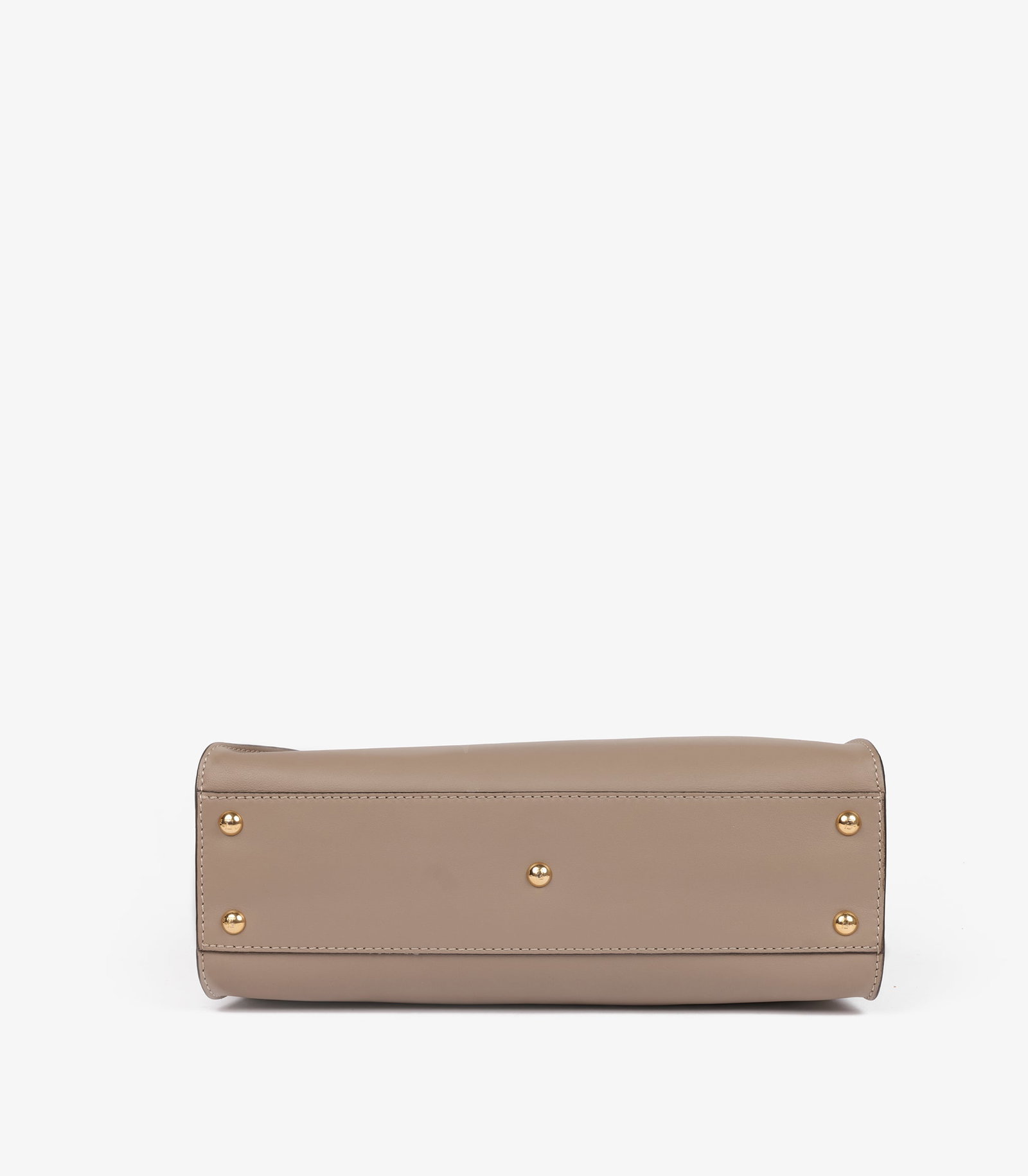 Fendi Dove Grey Soft Calfskin Leather Medium Peekaboo - 7