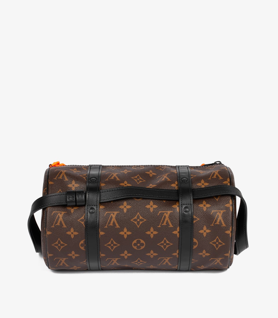 Louis Vuitton x Virgil Abloh Brown Monogram Coated Canvas & Black Calfskin Leather Solar Ray Papi... - 6