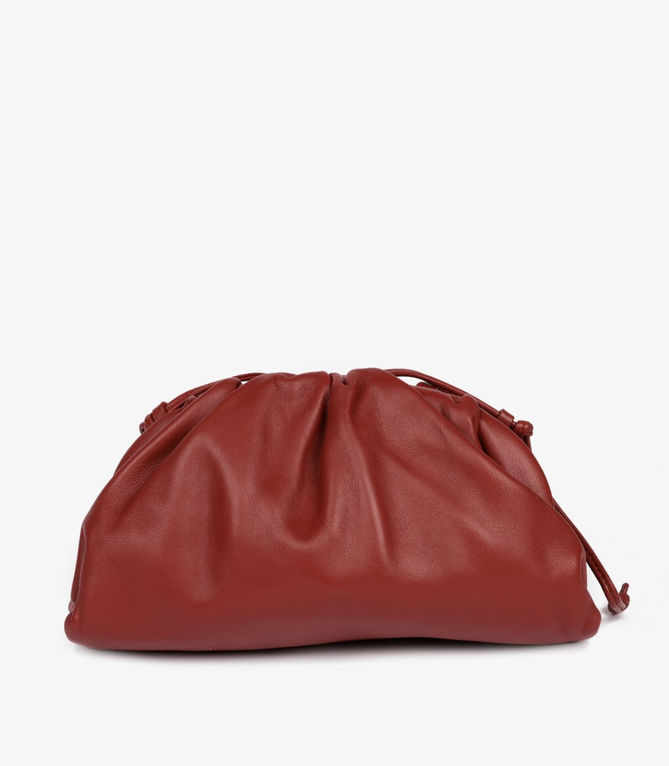 Bottega Veneta Brick Calfskin Leather Mini The Pouch - 6