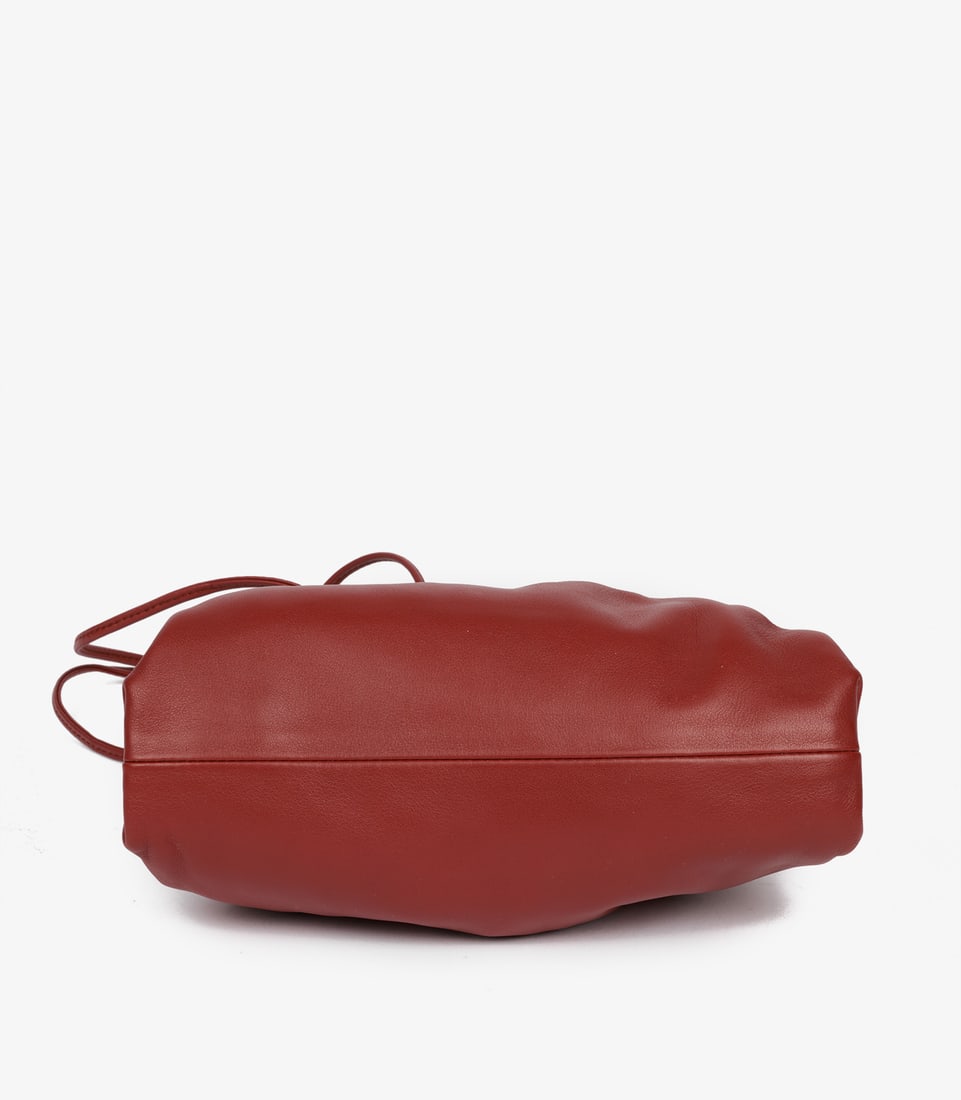 Bottega Veneta Brick Calfskin Leather Mini The Pouch - 7