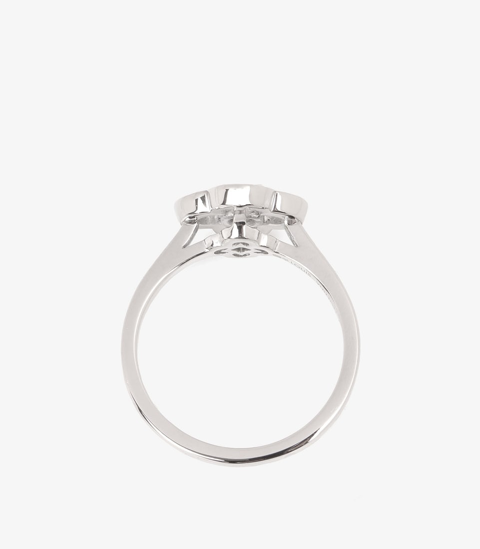 Louis Vuitton Brilliant Cut Diamond 18ct White Gold Les Ardentes Ring - 7