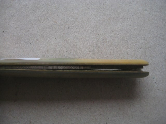 George V Mother of Pearl Hafted Silver Bladed Folding Fruit Knife - 11