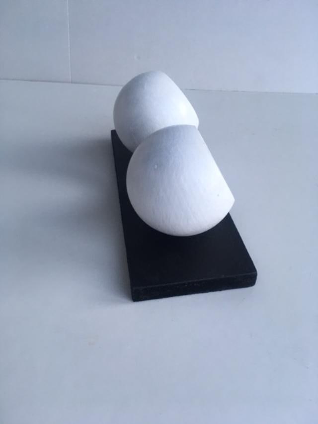 Barbara Hepworth (1903-75) Maquette of BH 562 'Two Spheres In Orbit' Sculpture From (1973) - 2