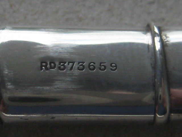 Rare Edwardian All Silver Pea Fruit Knife - 4