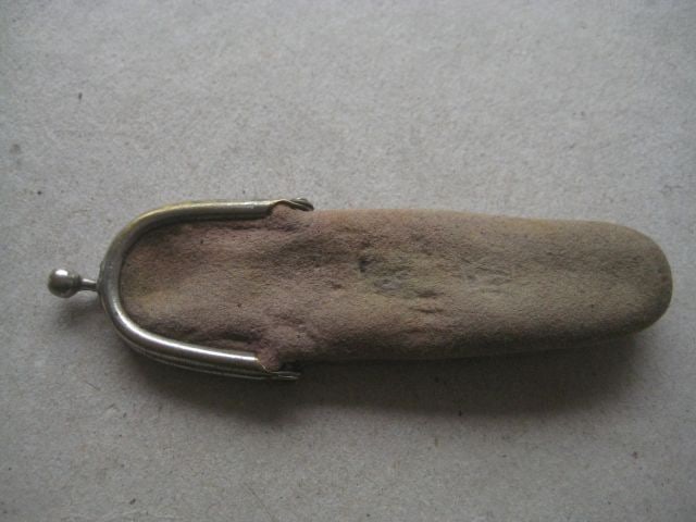 Victorian Leather and Suede Fruit Knife Purse Cases - 11
