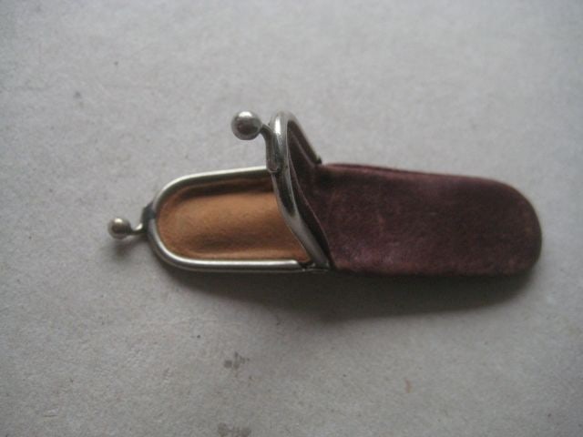 Victorian Leather and Suede Fruit Knife Purse Cases - 3