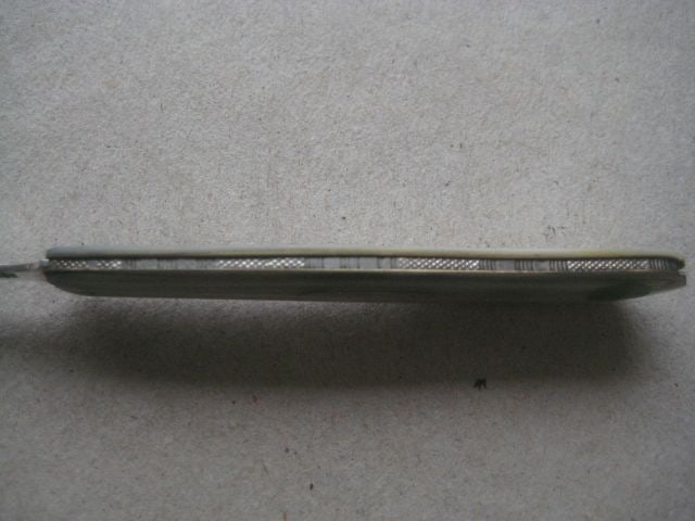 Victorian Mother of Pearl Hafted Matching Silver Bladed Folding Fruit Knife and Folding Fork - 17
