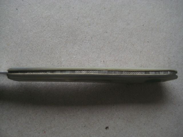 Victorian Mother of Pearl Hafted Matching Silver Bladed Folding Fruit Knife and Folding Fork - 8