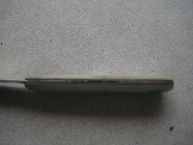 George V Mother of Pearl Hafted Silver Bladed Folding Fruit Knife - 6