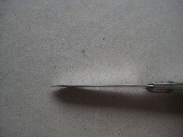 George V Mother of Pearl Hafted Silver Bladed Folding Fruit Knife - 7