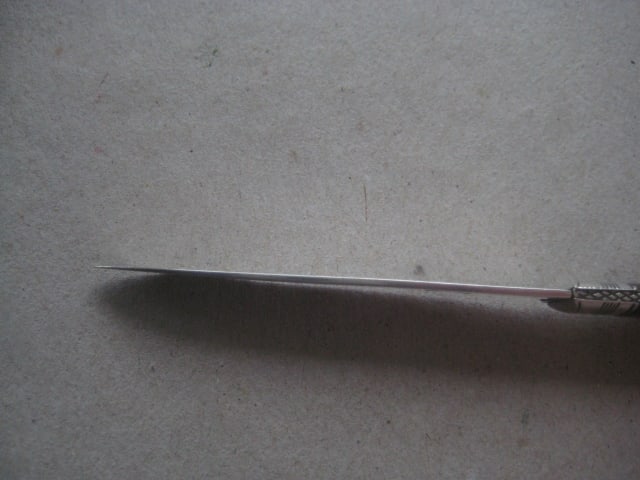 George III Mother of Pearl Hafted Silver Bladed Folding Fruit Knife - 7
