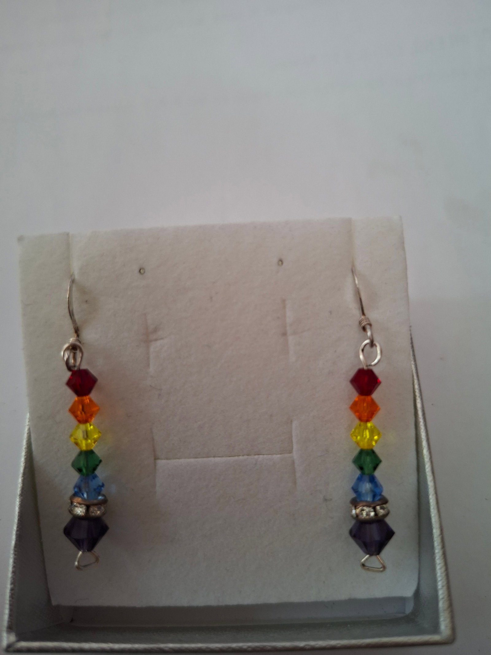 Gorgeous Multi Colour Earrings Handmade - 2