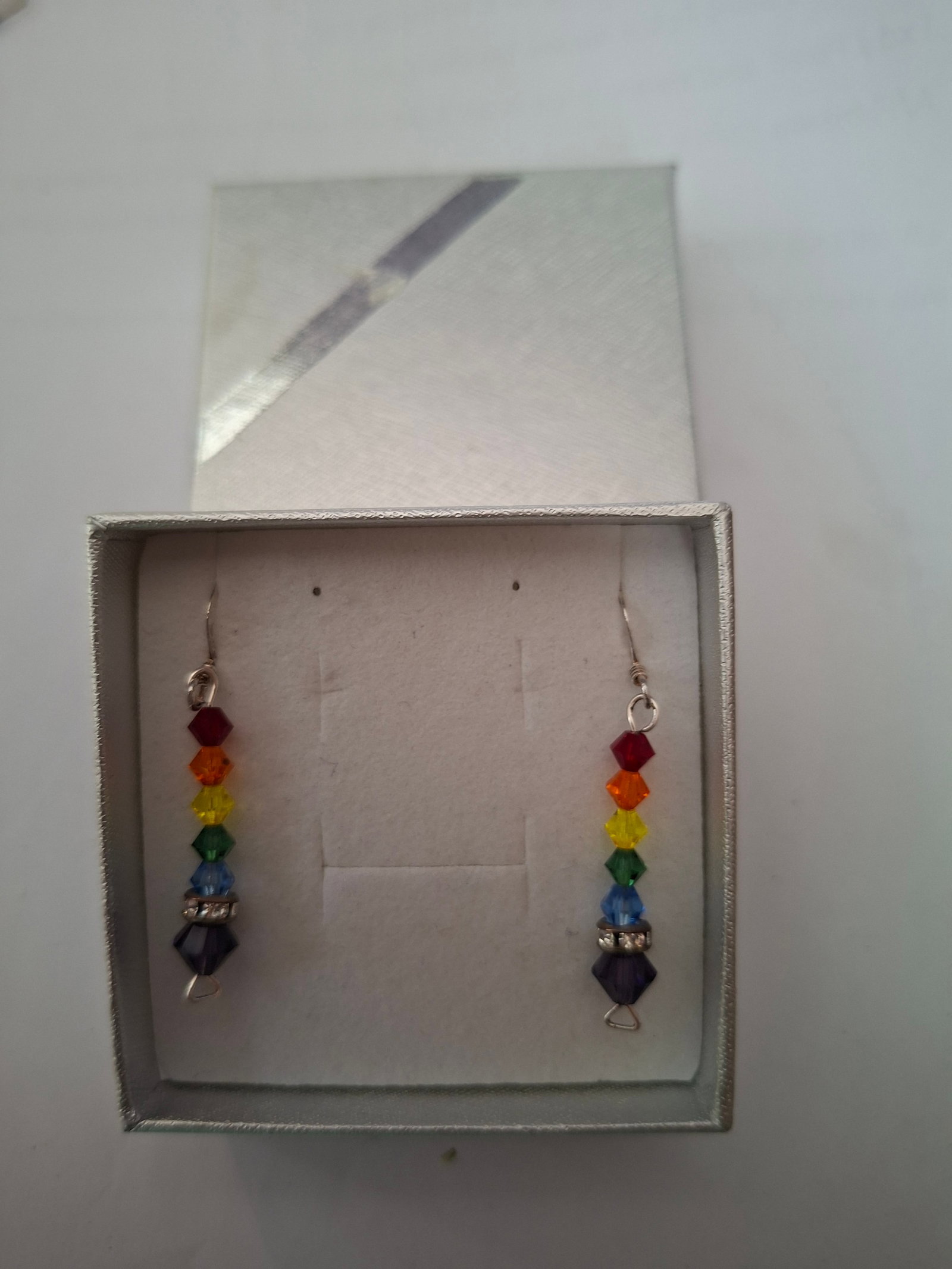 Gorgeous Multi Colour Earrings Handmade - 5