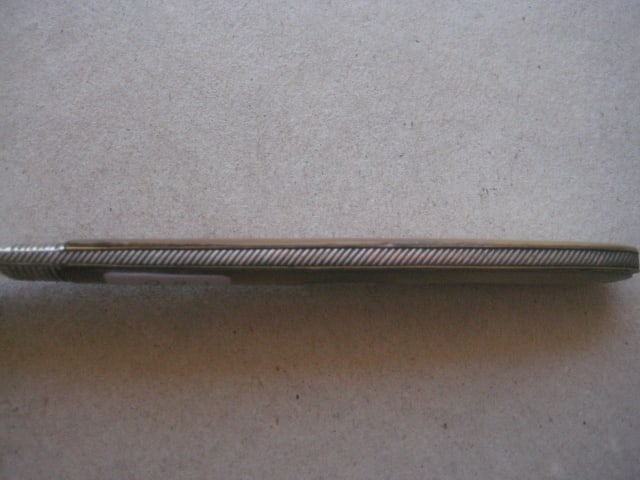 Rare George III Double Duty Marked Silver Bladed Folding Fruit Knife - 10