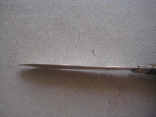 George IV Silver Bladed Folding Fruit Knife - 9