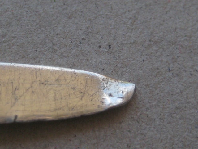 George III Silver Bladed Folding Fruit Knife - 10