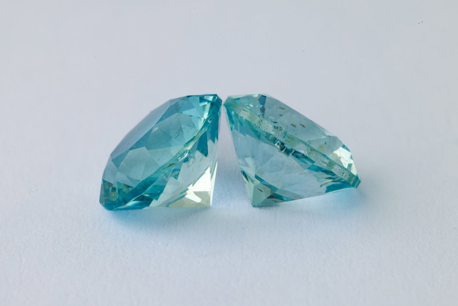 Aquamarines, 1.60 & 1.61Ct - 4