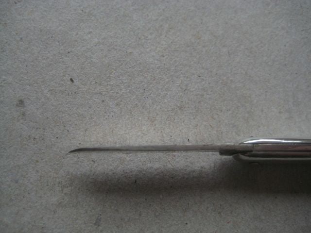 Victorian Silver Hafted Steel Bladed Folding Fruit Knife - 7