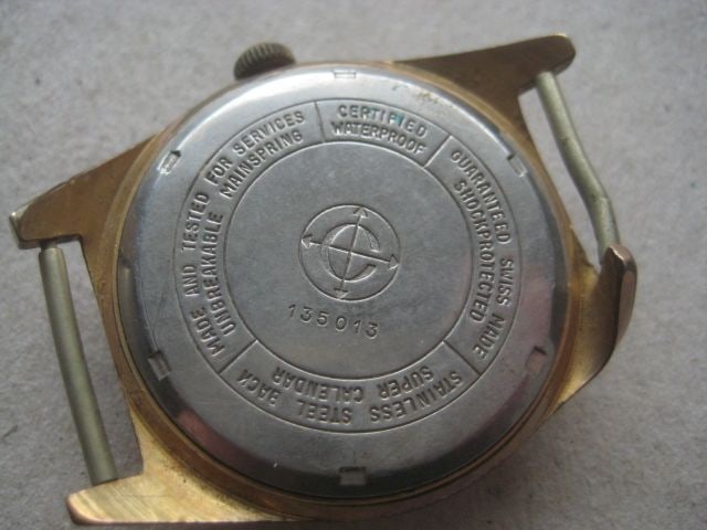 Vintage Gents Services Calendar 17 Jewels Wrist Watch - 2