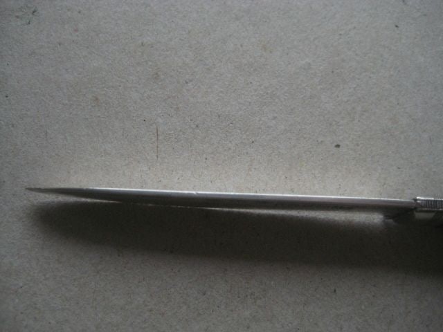George IV Mother of Pearl Hafted Silver Bladed Folding Fruit Knife - 7